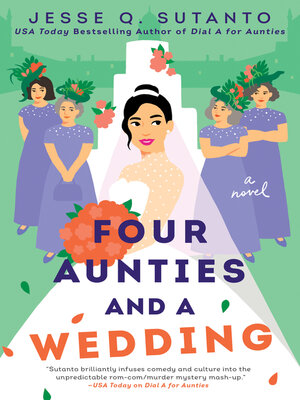 cover image of Four Aunties and a Wedding